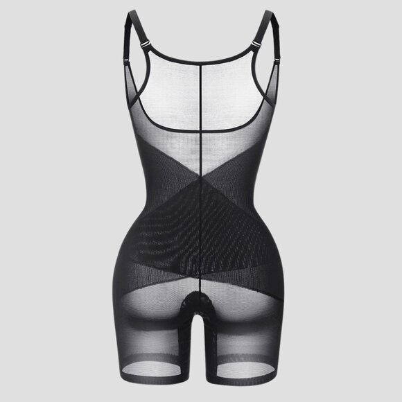 Crossover Open Chest BodySculpt Shapewear - Picture 6 of 6